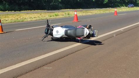 Motociclista Morre Em Grave Acidente Na BR 277 Em Medianeira SOT