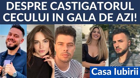 Casa Iubirii Despre Castigatorul Cecului In Gala De Azi Iulie