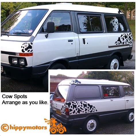 Cow Spot Decals External Grade Vinyl