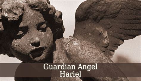 Guardian Angel Hariel Holds The Divine Power Of Purification Therefore