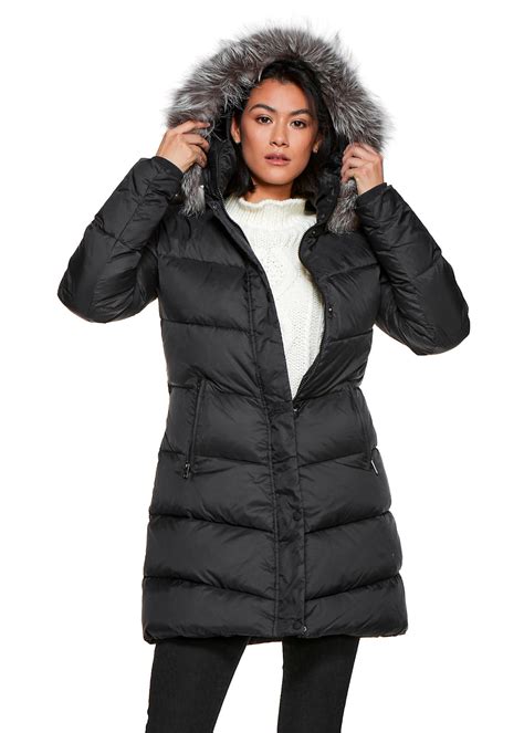 Manteau D Hiver Pour Femme Grace Avec Fourrure Ookpik Canada Ookpik Canada