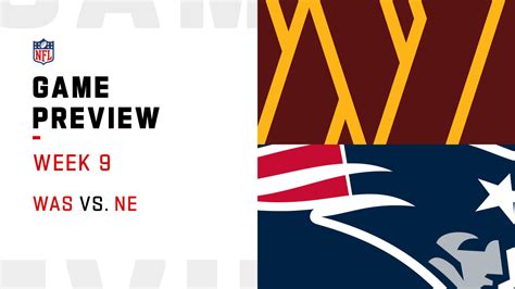 Washington Commanders Vs New England Patriots Preview Week 9