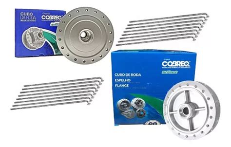 Cubo Roda Dianteira Traseira Tambor Cg Titan Fan150 Cobreq