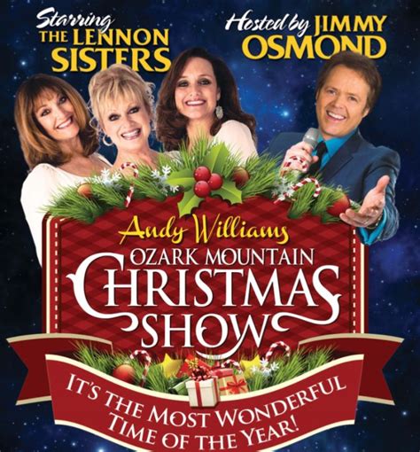 Andy Williams' Christmas Show - 2022 Showtimes - Branson Travel Office