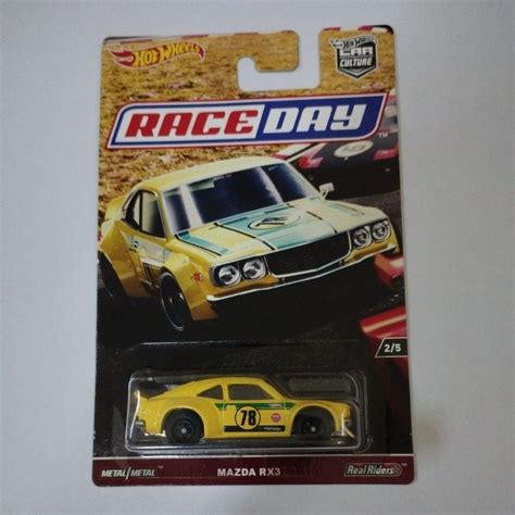 Hot Wheels Premium Mazda RX 3 HW Race Day Car Culture Series Classics Real Riders JDM 2016