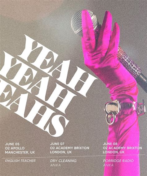 Yeah Yeah Yeahs - UK 2022 - 08 June 2022 - O2 Academy Brixton - Event ...