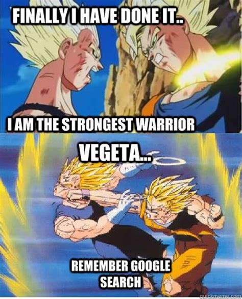 Dragon Ball Hilarious Goku Vs Vegeta Memes