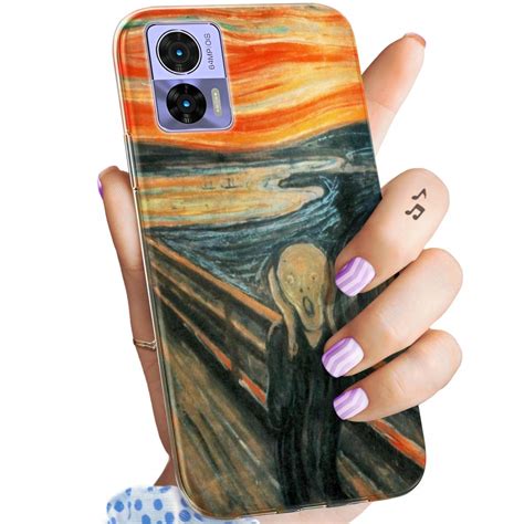 Etui Do Motorola Edge Neo Lite Wzory Edvard Munch Krzyk