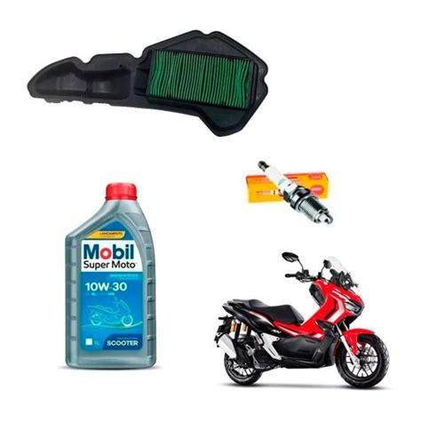 Kit Revisao Honda Adv Filtro Ar Honda Vela Oleo Filtro De