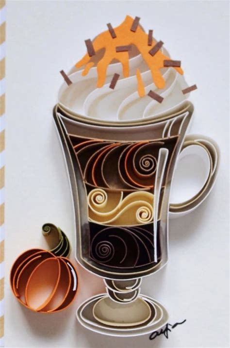 Pin By Elza Ferreira On Comida E Bebida Paperart Paper Quilling For