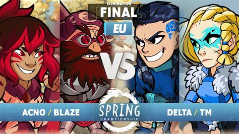 Acno Blaze Vs Delta Tm Elimination Final Spring Championship