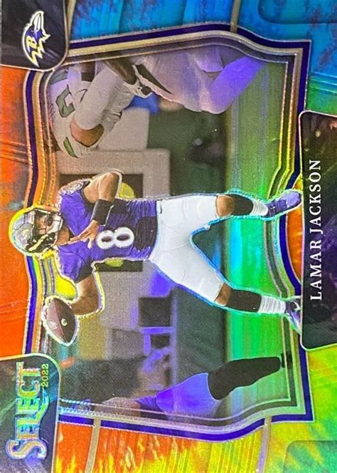 Lamar Jackson 2022 Select Concourse Gold 73 Price Guide Sports Card