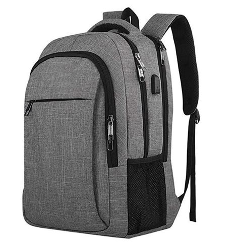 Travel Laptop Backpack Business Anti Theft Slim Durable Laptops Backpack With Usb Charging Port