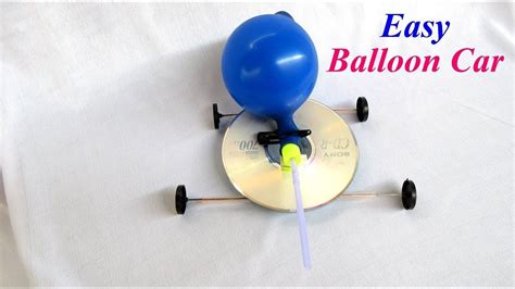 Make A Balloon Powered Car Science Project