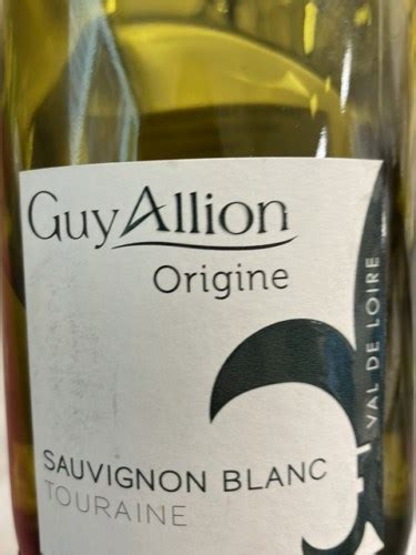 Guy Allion Origine Sauvignon Blanc Vivino US