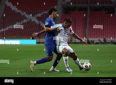 Matteo Politano Italyroy Revivo Israel During The Fifa World Cup