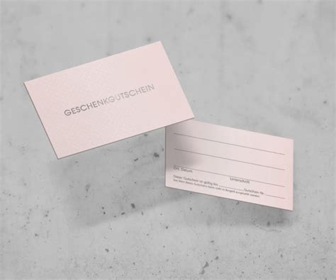 EXQUISIT Gutscheinkarte nude in Größe x mm Stück Goldmarie Agentur