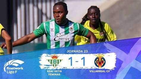 Resumen Y Goles Real Betis F Minas Vs Villarreal Cf Jornada