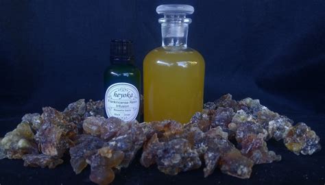 Frankincense Black Sacra Infusion Frankincense Resin Oil Extraction