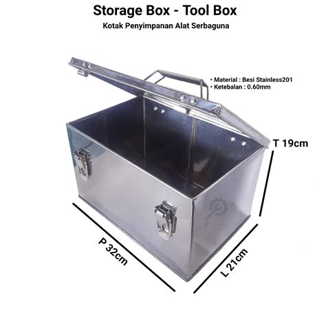 Jual Box Besi Stainless Kotak Besi Kotak Penyimpanan Multifungsi