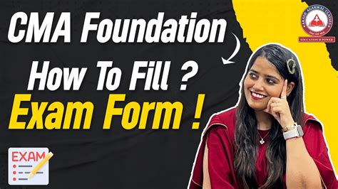 How To Fill Cma Foundation Exam Form Akash Agarwal Classes Youtube