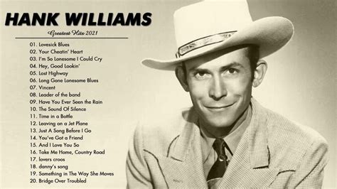 Hank Williams Greatest Hits Vol 2 The Best Of Hank Williams [ Full