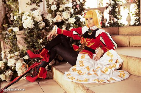 Saber Nero Fate Extella Helly Von Valentine Naked Cosplay Asian