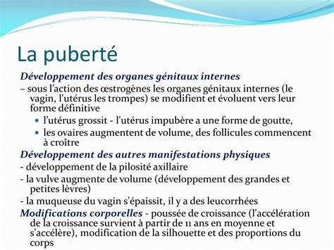 Ppt La Puberté Powerpoint Presentation Free Download Id2173765