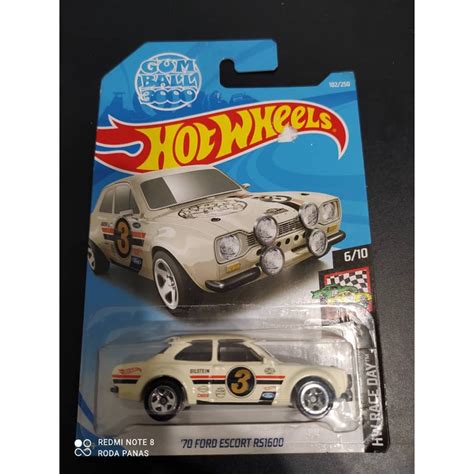 HOT WHEELS FORD ESCORT RS Shopee Malaysia