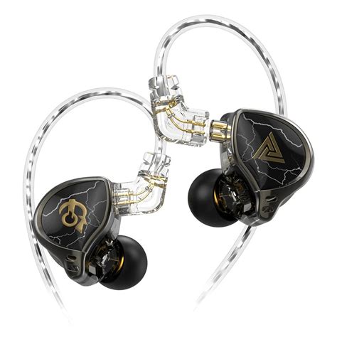 Qkz X Hbb Mm Titanium Coated Diaphragm Driver Hifi In Ear Earphones