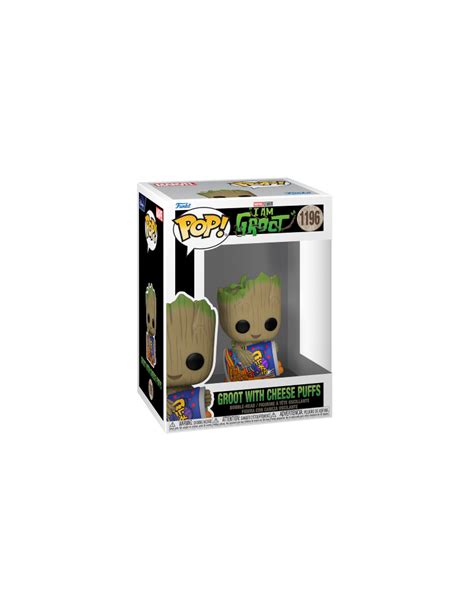 Pre Order Funko Pop Marvel I Am Groot Groot With Cheese Puffs