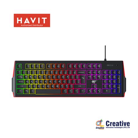 HAVIT KB866L Gaming keyboard (English Layout) - creative.lk