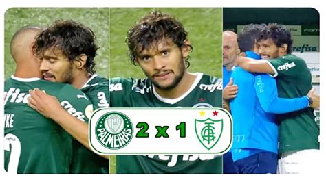 Gols de Palmeiras x América MG Verdão vence de virada e Scarpa marca