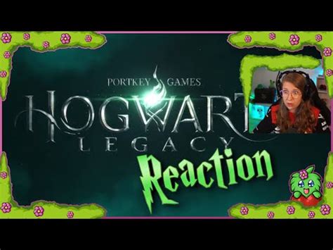 Hogwarts Legacy Trailer Reaction Gameplay Trailer Reaction Gamescom