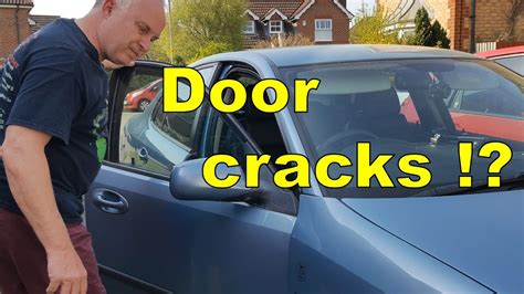 Car Door Cracks When Opening Door Check Strap Repair Youtube