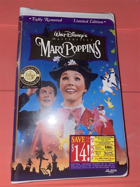 Mary Poppins Vhs