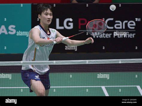 Kuala Lumpur Malaysia 3rd July 2022 China S Chen Yufei Hits A