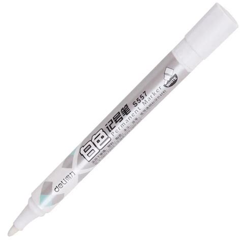 S557 white marker pen permanent mark white oil mark ink rough oily ...