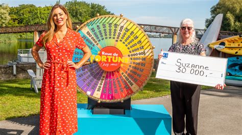 Une résidente de Valleyfield remporte 30 000 à la Roue de fortune