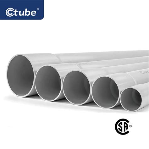 Csa C Db Es Direct Burial Utility Duct Rigid Pvc Conduit Orange