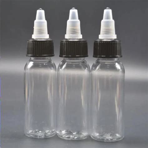 Wholesale NEW 60ML Clear Bottles 2OZ PET Beak Bottles For Eliquid 60 Ml