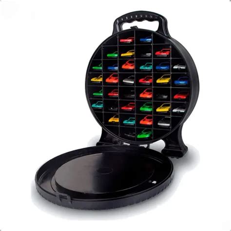 Maleta Para 36 Carrinhos Roda Para Hot Wheels Super Garage Parcelamento Sem Juros