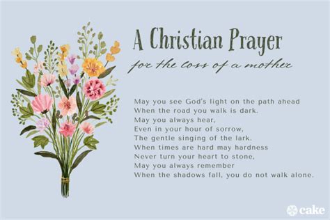 25 Beautiful Prayers for the Loss of a Mother | Cake Blog