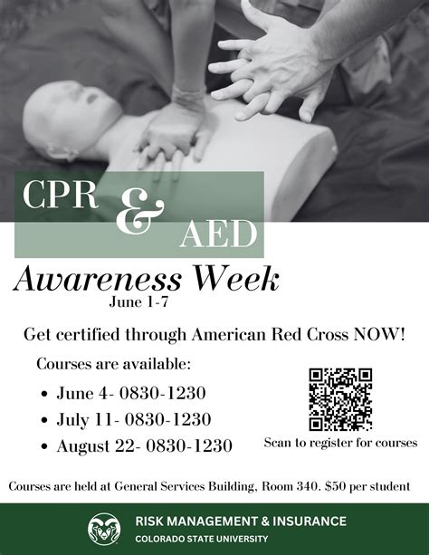 Cpraed Awareness Week Serves As A Reminder To Take Csu Life Saving Course