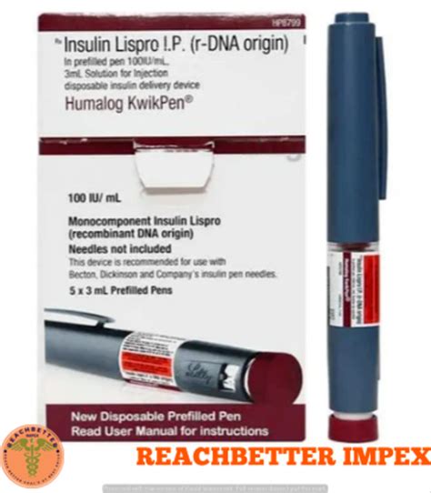 Humalog Kwik Pen, Insulin Lispro, Injection at ₹ 700/piece in Nagpur ...