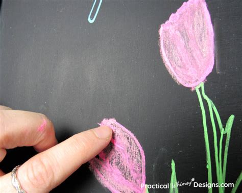 How To Stencil Chalkboards Practical Whimsy Designs