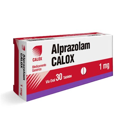 Alpram Alprazolam 1mg X 30 Tabletas Valmorca Farmatina La