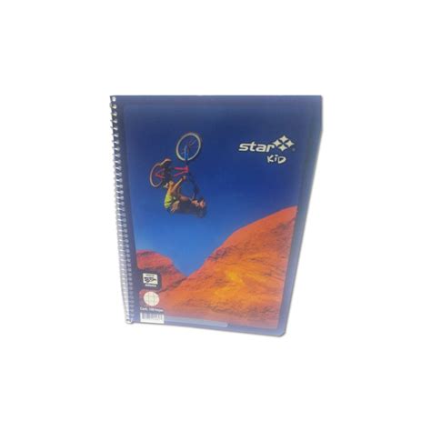 CUADERNO PROFESIONAL ESPIRAL CUADRO GRANDE 7MM 100 HOJAS ESTRELLA STAR KID