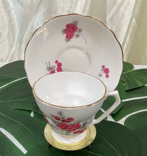 Gorgeous Samuel Radfords Vintage Bone China Saucer Teacup Set 7310N