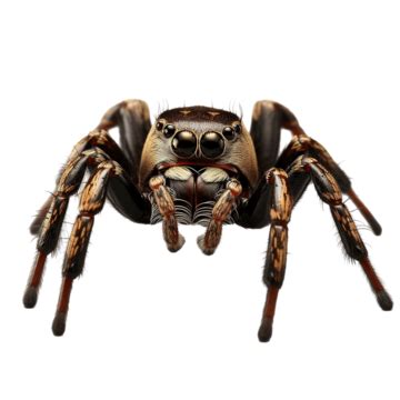 3d Jumping Spider Isolated, 3d Spider, Spider, Insect PNG Transparent ...